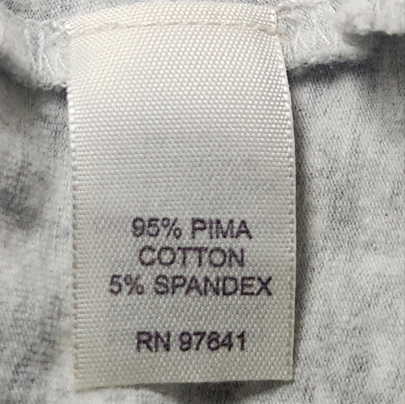 J. Jill Women's Light Gray Tank Top Size Small Pima Cotton - Picture 5 of 5